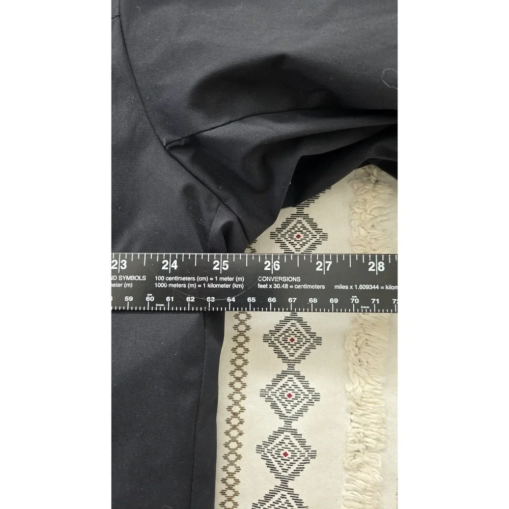 UNIQLO Hybrid‎ Down Parka Hooded Water-Repellent Jacket Men's Large Black